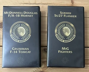 World’s Greatest Combat Aircraft-VHS-vol 24+25 SU27,MiG,F/A-18 Hornet,F14 Tomcat - Picture 1 of 5