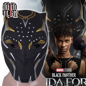 Black Panther:wakanda Forever Cosplay Mask Helmet Full Face Masks Halloween Prop - Picture 1 of 12