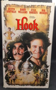 1992 Columbia Tristar Home Video VHS: Hook (Robin Williams, Dustin Hoffman) - Picture 1 of 6