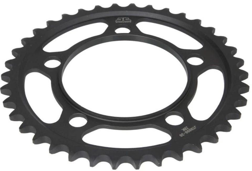 JT Piñón 38Z Paso 525 Negro JT Sprockets JTR898.38ZBK - Imagen 1 de 2
