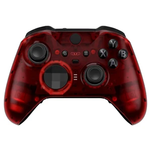 eXtremeRate Transparent Red Faceplate for Xbox One Elite Series 2 Controller - Picture 1 of 9