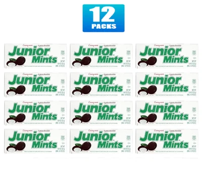 12x Junior Mints Creamy Mints In Pure Chocolate Theater Box - 1.84oz - Image 1 of 4