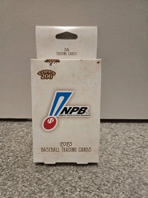 2023 Topps NPB 206 Factory Sealed Baseball Cards Box From Japan