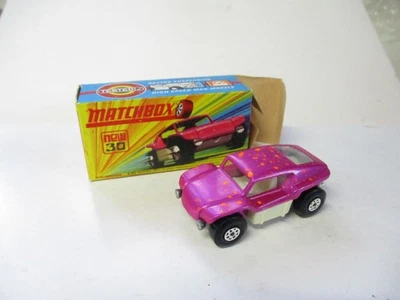 火柴盒 Lesney Superfast SF30 沙滩越野车-白色内饰,盒装 — 第 1/2 张图片