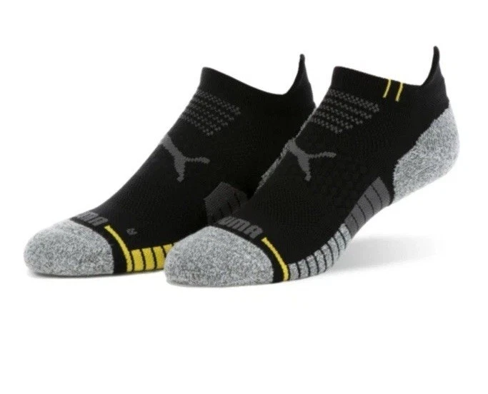 Calcetín Puma Tech lengüeta única - 85855902 - Puma negro/maíz - talla 9-13 nuevo con etiquetas Foto 1 de 1