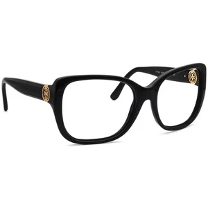 Tory Burch Sunglasses Frame Only TY 7086 1312/13 Black Semi Butterfly 55 mm - Foto 1 di 6