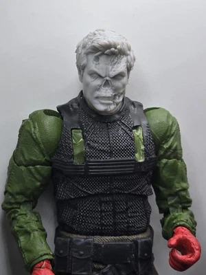 Cabeza ZOMBIE CLINT ARCHER IMPRESA EN 3D 1:10 7" LEYENDAS DC MULTIVERSO Foto 1 de 2