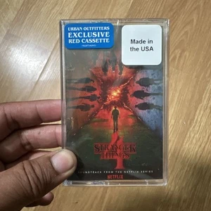 Stranger Things 4 Soundtrack - Urban Outfitters Excl Red Cassette Tape - Sealed! - Picture 1 of 11