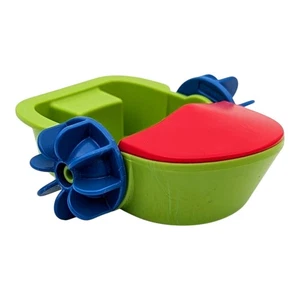 Playmobil 6675 pedaleta verde/roja playa mar barco niño verano - Imagen 1 de 2