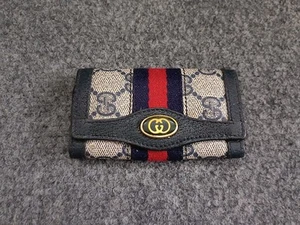 Vintage Gucci Ophidia GG Monogram Schlüsselanhänger Etui - Bild 1 von 7