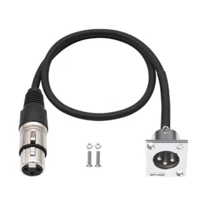XLR Stecker auf XLR Buchse Kabel Verlängerungskabel für Recorder Audiogeräte - Bild 1 von 6
