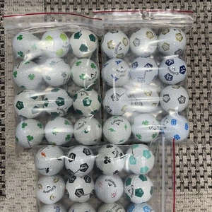 3 DOZEN 5-A CALLAWAY CROME SOFT TRUVIS GOLF BALLS - Picture 1 of 2