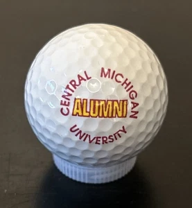 Central Michigan University Chippewas Alumni doppelseitiger Logo Golfball - Bild 1 von 3