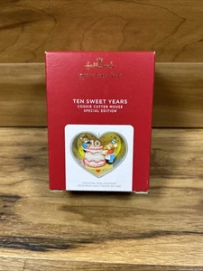 Nuevo sello recuerdo adorno de Navidad diez dulces años cortador de galletas 2021 - Imagen 1 de 4