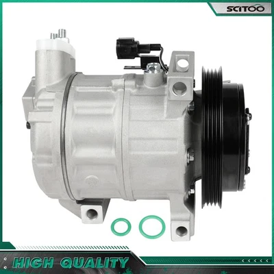 Compresor de aire acondicionado con embrague para INFINITI M35 Base M35 Sport M35 X 3,5 L 2006-2008 Foto 1 de 4