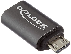 Delock 65927 USB 2.0 Micro-B USB Type-C Anthracite - Photo 1/3