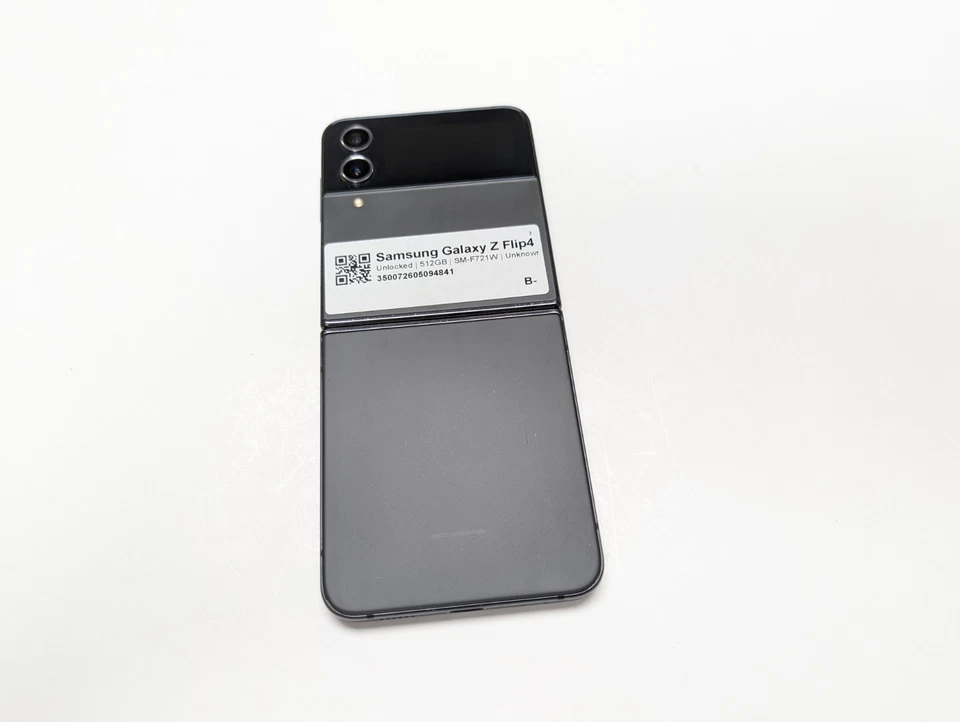 Samsung Galaxy Z Flip4 5G 512GB SM-F721U (Unlocked) ✅ SCREEN CREASE - Image 1 of 4