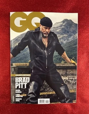 GQ Magazine España Spain Brad Pitt Verano Summer  Junio y Julio 2025 New Unread Foto 1 de 3