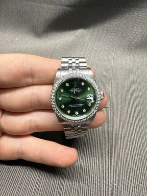 Reloj Rolex Datejust 31 mm de acero inoxidable - #68274 - Bisel de diamantes - *ENVÍO RÁPIDO* Foto 1 de 4