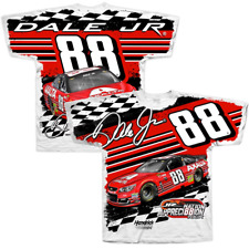 VTG Dale Earnhardt Jr #88 Shirt XL Red NASCAR #88 ALL OVER PRINT AOP Graphic Y2K