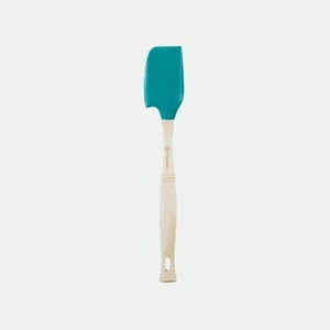 LE CREUSET Medium SPATULA Revolution TURQUOISE New with Tags - Picture 1 of 6