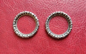 2x Fahrrad Kugellager Kugelhalter 36mm Lenkungslager Kugelring Kugelkranz DDR - Bild 1 von 2