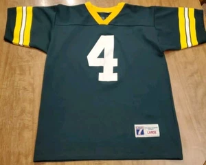 Vintage Green Bay Packers Brett Favre #4 Logo 7 NFL Jersey Youth Large Free Ship - Picture 1 of 8