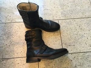 "TED BAKER" Herren Stiefeletten Leder schwarz Gr. 44 - Bild 1 von 10