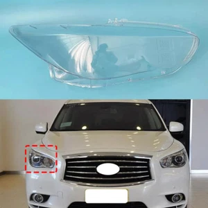 Cubierta de lente transparente para faros delanteros + pegamento sellador derecho para Infiniti JX35 2013 - Imagen 1 de 8