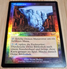 Endmuräne (terminal moraine) 142-Foil-Worlds Exchange-MTG 2001-German-MINT