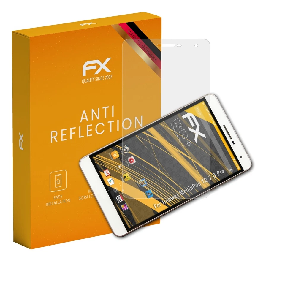 atFoliX 2x Screen Protection Film for Huawei MediaPad T2 7.0 Pro matt&shockproof - Image 1 of 4