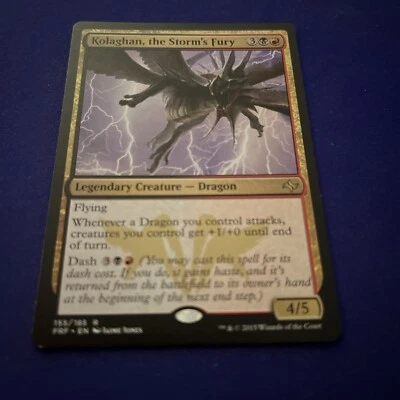 MTG Kolaghan, the Storm's Fury Fate Reforged 155/185 Regular Rare - Image 1 of 2