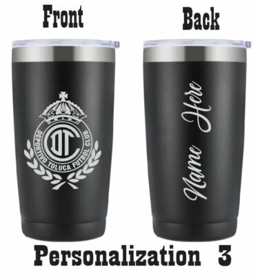 Vaso Deportivo Toluca 20 oz personalizado, vaso personalizado grabado láser Foto 1 de 4