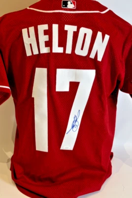 Todd Helton 2001 All Star Rockies Authentic Autograph JSA COA Jersey New w/Tags - Image 1 of 4