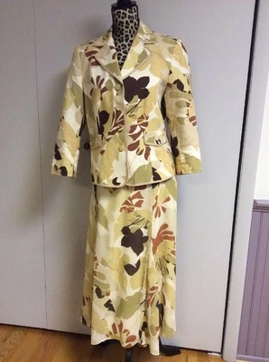 Conjunto de falda y blazer Norton McNaughton 2 piezas talla 10/12 Foto 1 de 4