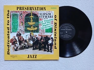 LP 33T ALONZO STEWART/KID THOMAS Dedicated To The Preservation Of Dixieland Jazz - Imagen 1 de 4
