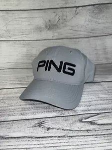 Ping Sensor Cool Golf Strapback Adjustable Gray Hat Cap Polyester/Spandex - Picture 1 of 8