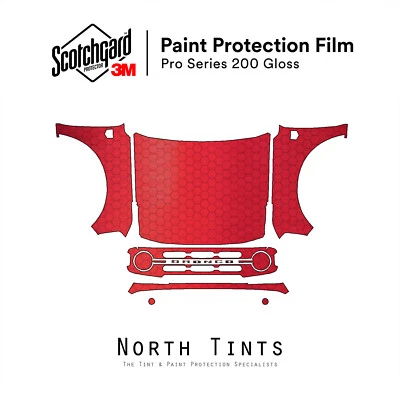Ford Bronco 2021-2025 3M PRO Series PreCut Paint Protection Film Clear Bra PPF Foto 1 de 4