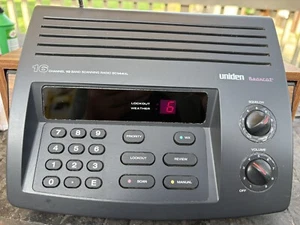 Uniden Bearcat 16 Channel 10 Band Scanning Radio BC144XL & Manual - Photo 1/9