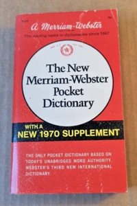 Merriam-Webster Pocket Dictionary, Paperback 1970 - Bild 1 von 7