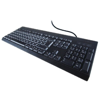 Computer Gear USB Standard Keyboard Black 24-0232 - Image 1 of 2