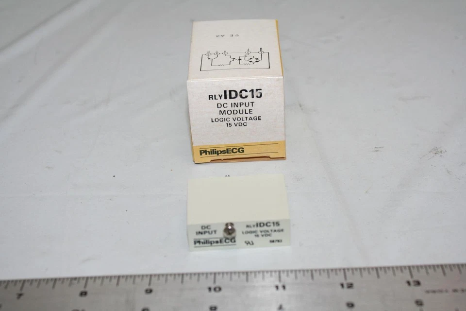 ECG RLYIDC15 DC Input Module Logic Voltage 15VDC I/O Module RIM-IDC15 New - Image 1 of 1
