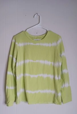 Denim & Co. Tie-Dye French Terry Long-Sleeve Sweatshirt Women's Size XS Oversize - Image 1 of 4