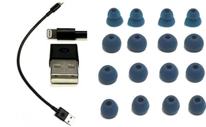 Cargador USB de 9" para Auriculares Powerbeats-PRO Beats Plus 16 AZUL MARINO Geles - Imagen 1 de 3