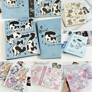 A5 Binder Kpop Idol supporto carta fotografica cartone animato gatto cane scheda archiviazione album fotografico - Foto 1 di 49