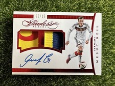 MESUT OZIL 2015-16 Flawless Double Patch On Card Auto Ruby Red #2/15 Arsenal