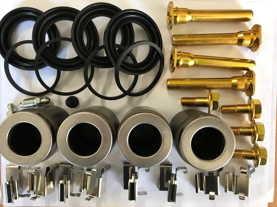 Комплект суппорта переднего тормоза (в комплекте с направляющими) 1999-2004 JEEP Grand Cherokee - Изображение 1 из 1