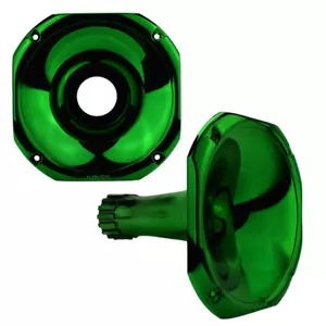 PRV Audio WGP14-25 GREEN CR 1" Screw-On Short EXIT WAVEGUIDE 45 x 45 Horn 1-3/8. - Picture 1 of 5