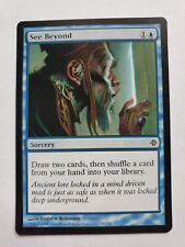 MTG Magic The Gathering Card See Beyond Sorcery Blue Rise Of Eldrazi 