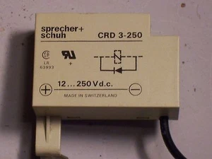 LOTE 4 PIEZAS ALTAVOZ ZAPATO RELÉ DIODO CRD-3-250 12-250VDC P119A - Imagen 1 de 2